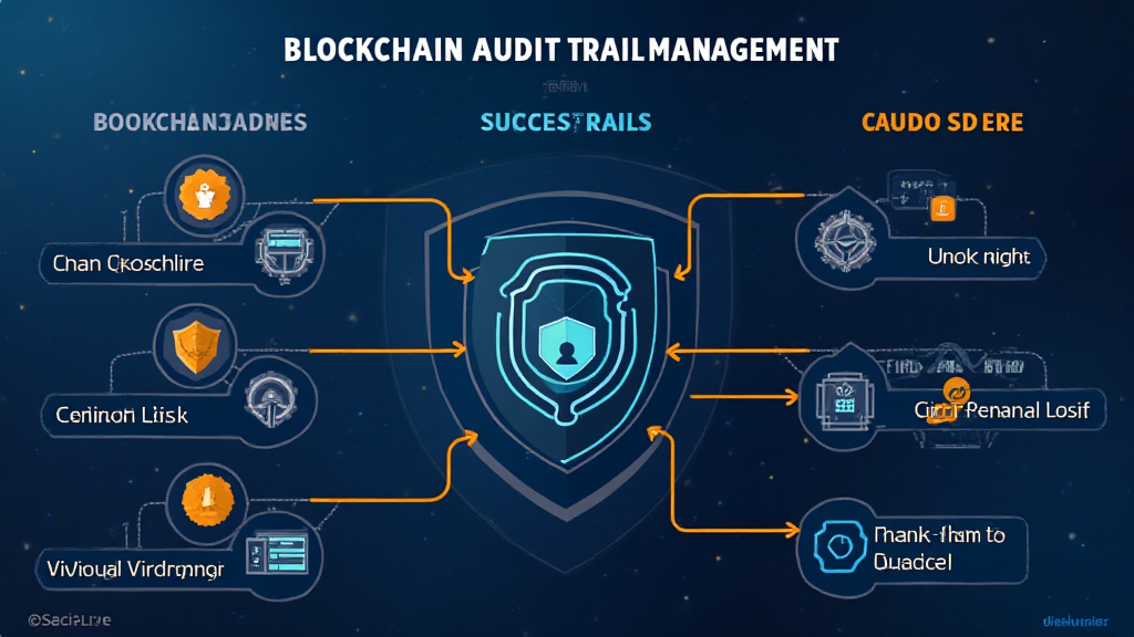 Blockchain audit trail management